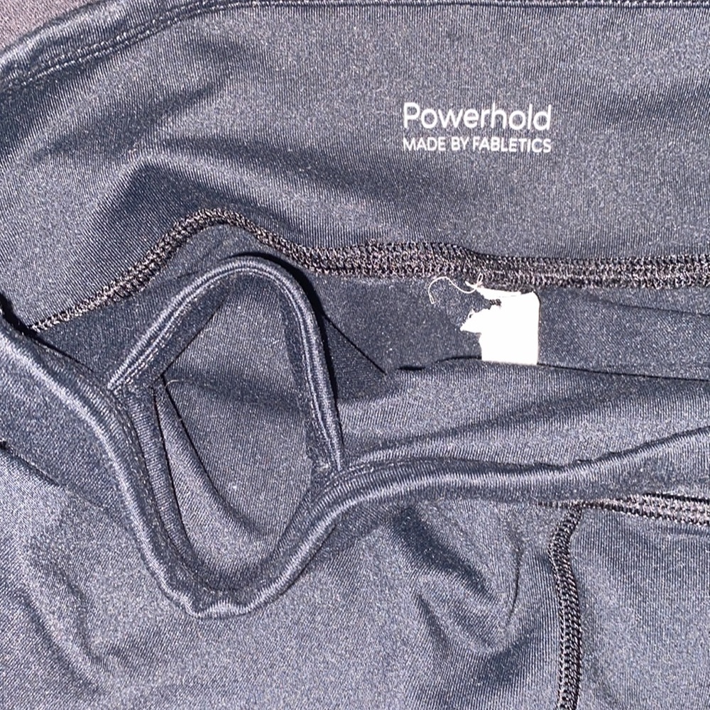 Fabletics Powerhold Athletic Solid Black Leggings - image 6